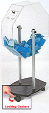 Free Standing Acrylic Raffle Drum