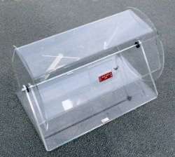 RAFFLE DRUM SIZE 19 X 18 X 18.5 INCHES LARGE CLEAR ACRYLIC TOMBOLA